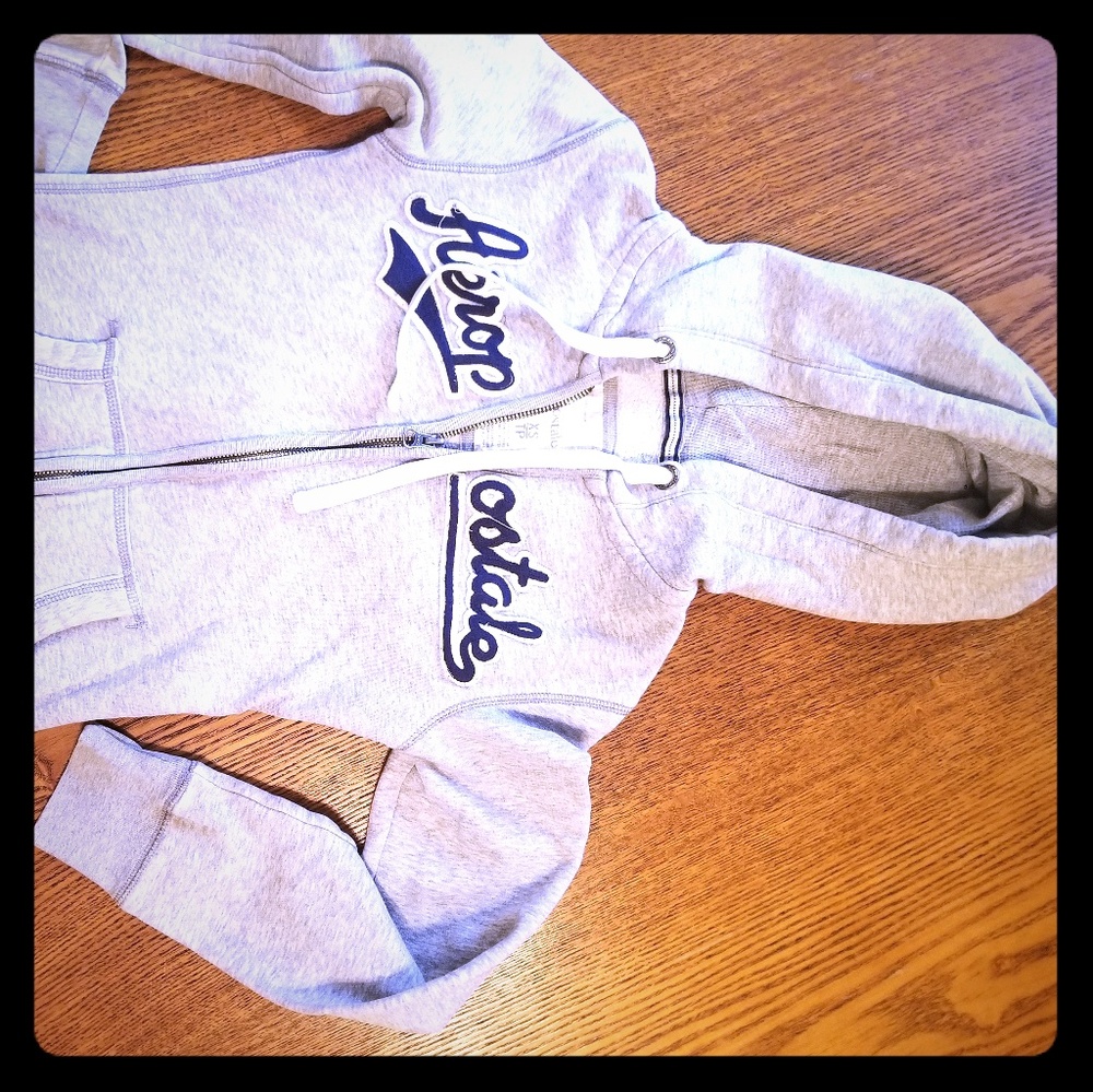 Boys Aeropostale Zip Up Hoodie